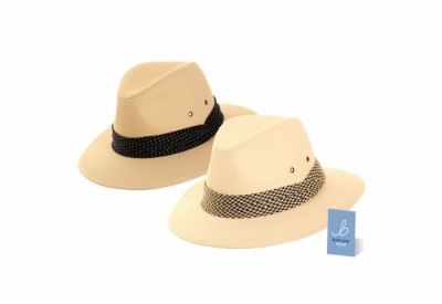 Bartleby Men's Fedora with Pattered Band